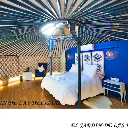 Glamping El Jardin De Delizias Valle Del Jerte (adults Only) Tente de luxe *