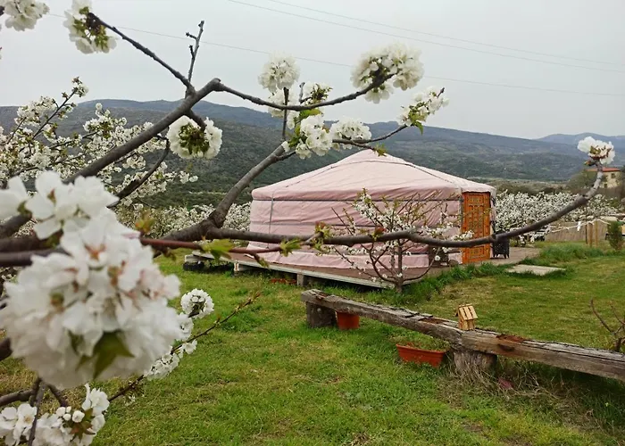 Glamping El Jardín De Delizias Valle Del Jerte Campo de lujo Casas del Castañar