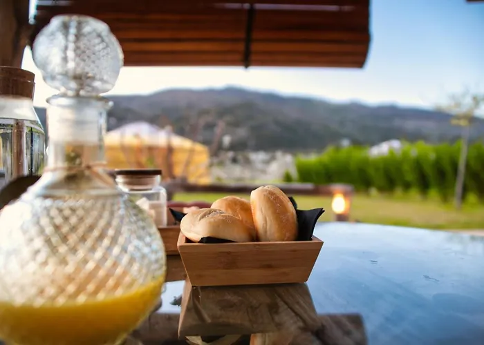 Luxusní stan Glamping El Jardin De Delizias Valle Del Jerte (adults Only)