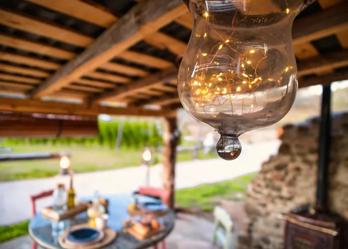 Glamping El Jardín De Delizias Valle Del Jerte Campo de lujo Casas del Castañar