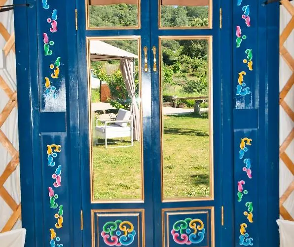 Glamping El Jardin De Delizias Valle Del Jerte (adults Only) Luxury tent Casas del Castanar