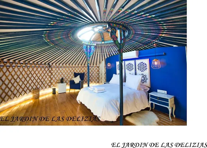 Glamping El Jardin De Delizias Valle Del Jerte (adults Only) Luxusní stan *