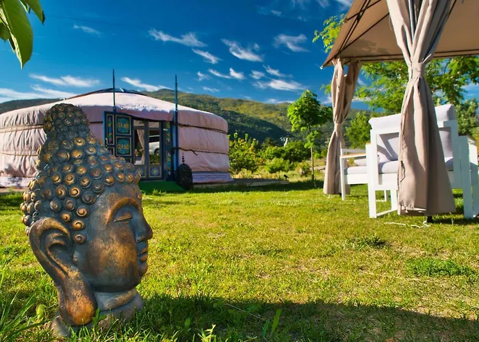 Luxusní stan Glamping El Jardin De Delizias Valle Del Jerte (adults Only)