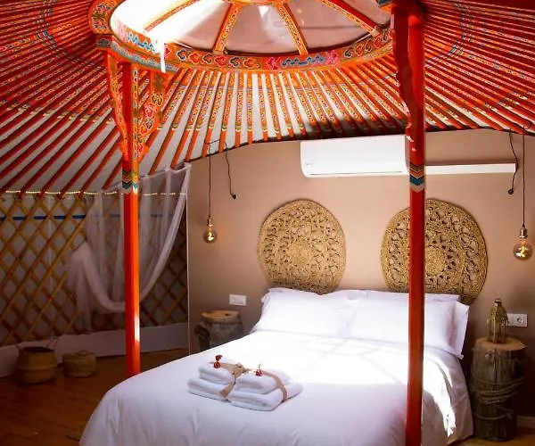 Glamping El Jardín De Delizias Valle Del Jerte Campo de lujo *