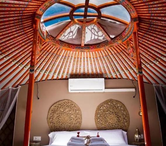 Luxusní stan Glamping El Jardin De Delizias Valle Del Jerte (adults Only) Casas del Castañar