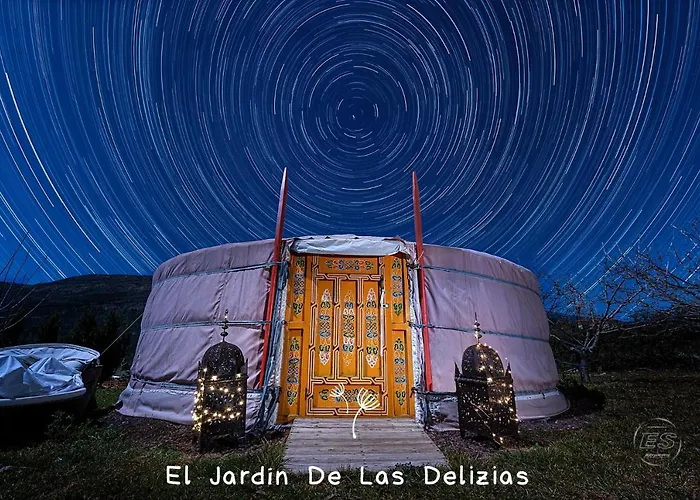 Glamping El Jardín De Delizias Valle Del Jerte * Casas del Castañar