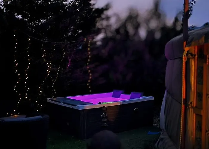 Glamping El Jardín De Delizias Valle Del Jerte Campo de lujo