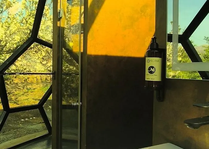 Glamping El Jardin De Delizias Valle Del Jerte (adults Only) Luxury tent Casas del Castanar